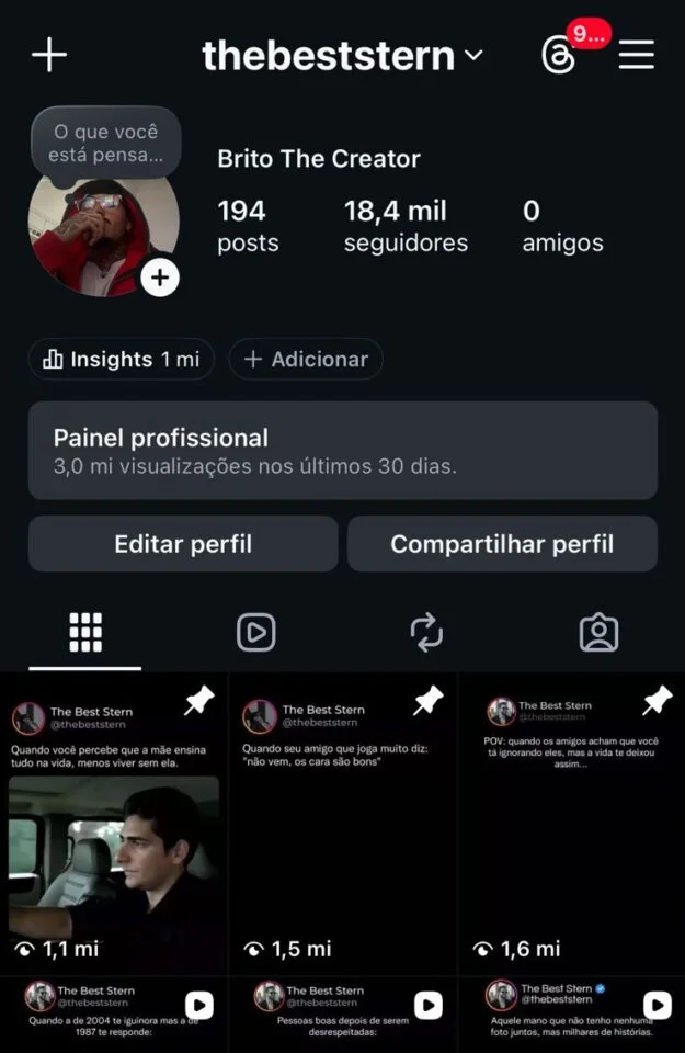 Instagram INSTAGRAM 18k DISPONIVEL!!!! com — à venda