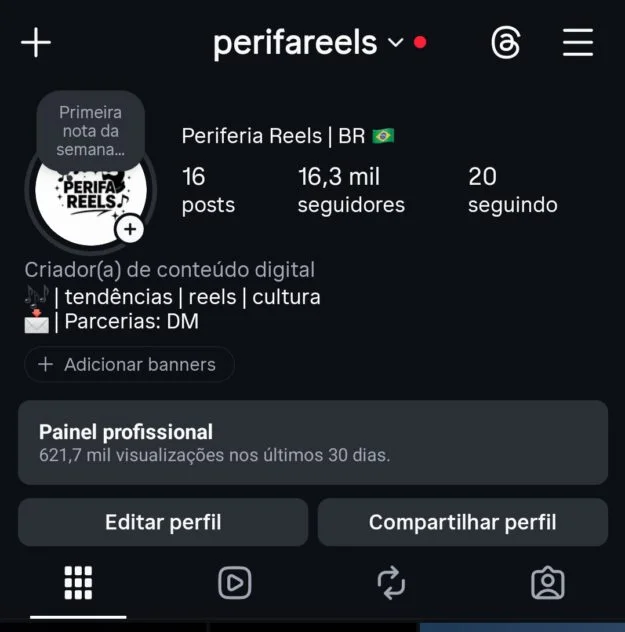 Instagram CONTA INSTAGRAM 16K com 16 mil à venda